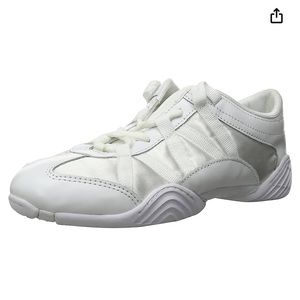 NFINITY Evolution White Cheer Shoes Size 8